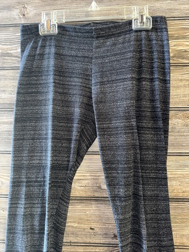 So Girls 14 Black Gray Ankle Length Leggings Stretchy pants - Picture 3 of 8