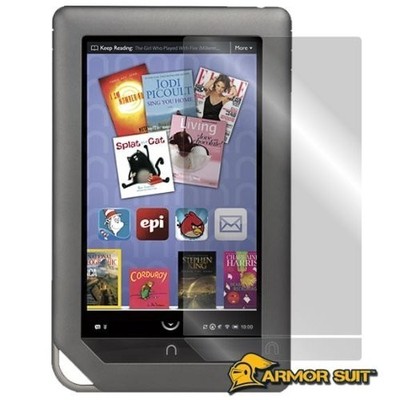 ArmorSuit MilitaryShield NOOK Color Anti-Bubble Clear Film Screen Protector USA