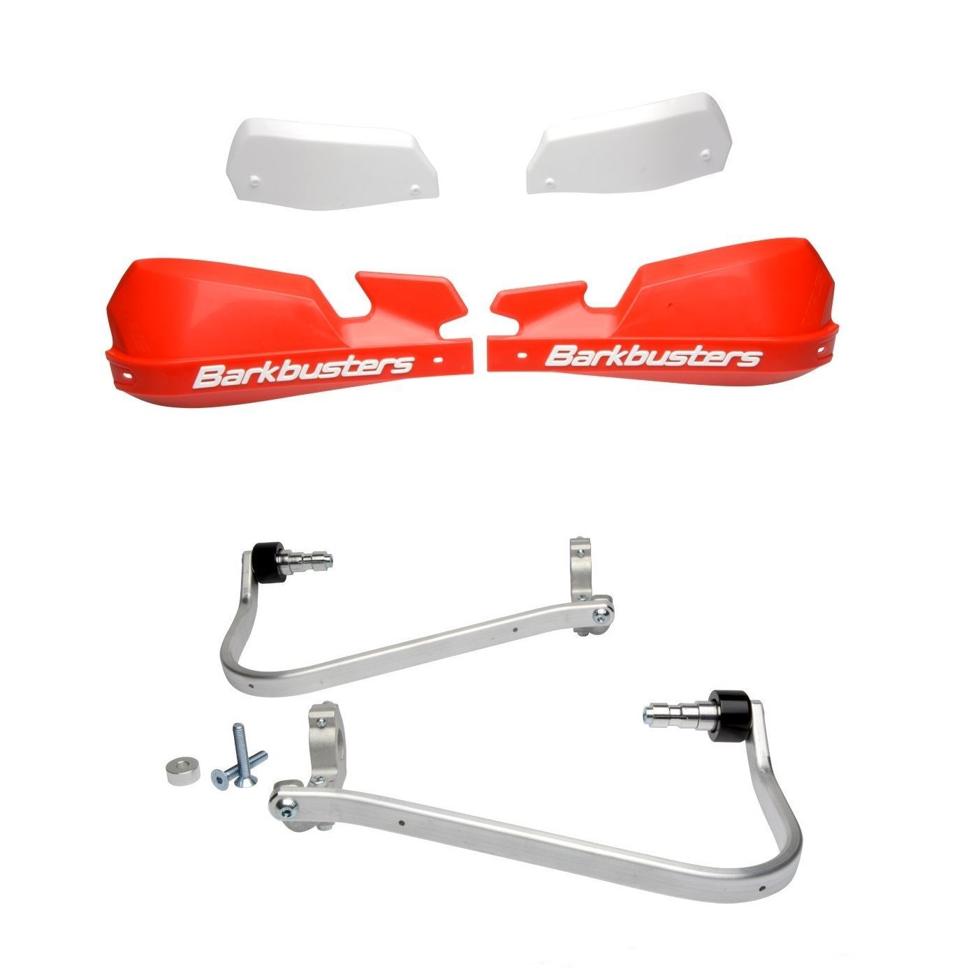 Barkbuster VPS Red Handguard & fit Kit Kawasaki KLZ 1000 Versys 2012 - 2014