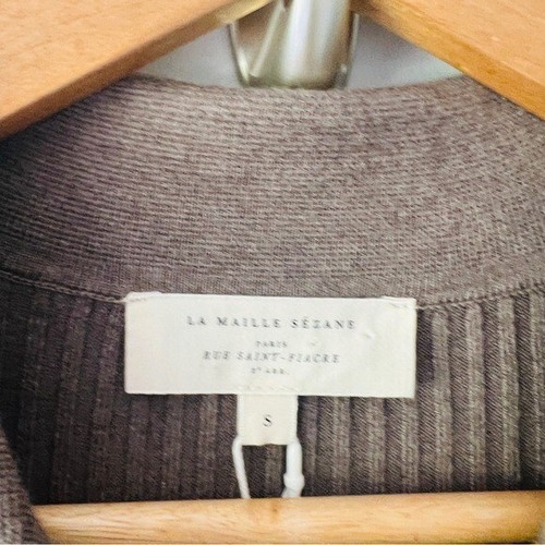 New Sezane Leandre Dark Taupe Maxi Dress Size Small - Picture 4 of 7