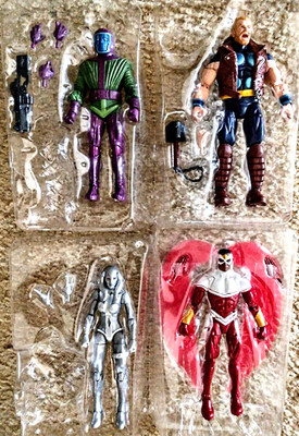 MARVEL LEGENDS SELECT  LOT OF 21 ACTION FIGURES  AVENGERS X MEN  KANG  THOR MCU