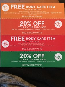 Printable Coupons 2019 Bath And Body Works Coupons