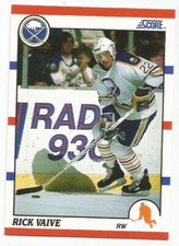RICK VAIVE 1990-91 SCORE CARD MINT CONDITION