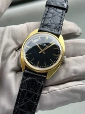 Vintage Bucherer Gold-Plated Manual-Wind FHF ST 96 34mm Ref. 5291