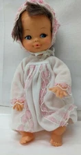 VINTAGE U D CO INC HONG KONG BABY DOLL 9" EL