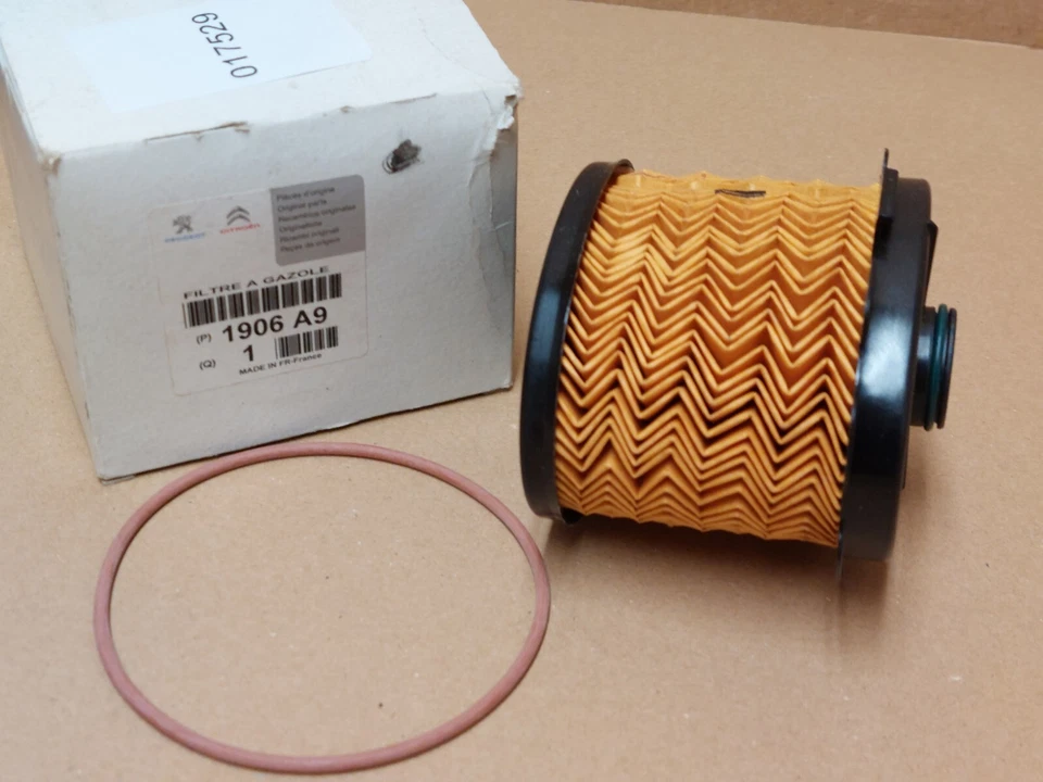 Filtro Combustible Peugeot 306 206 1.9D X7 1998-2007 X6 1906A9 Citroen Original NUEVO Foto 4 de 4