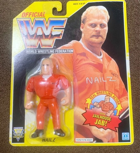WWF ljn hasbro wrestling superstars series 7 nailz...
