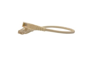 Dolphin Components DC-5ePC-1-W White CAT-5E Stranded Patch Cord (Pack of 20)