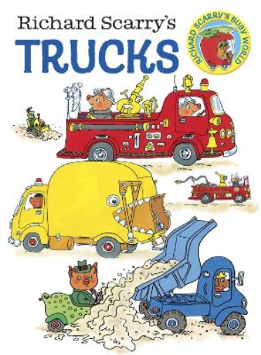 Richard Scarry Richard Scarry's Trucks (Libro di cartone)