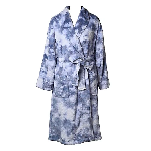 knee length dresses for ladies Yellowstone Womens Sherpa Blanket Bathrobe