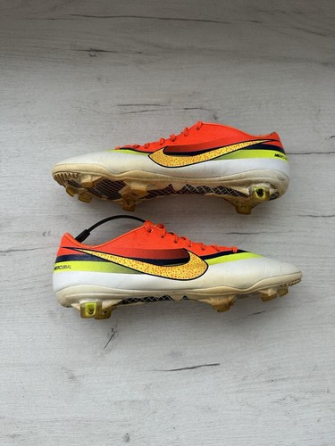 Nike Mercurial Vapor 9 IX Elite CR7 580490-274 White ACC Football Soccer Cleats - Picture 6 of 17