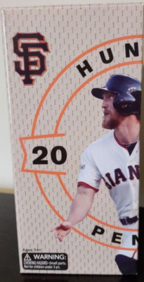 MLB San Francisco Giants Hunter Pence 2016 Solar Bobble Body Bobblehead SGA