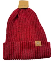 Tough Go Adventure Red Knit Beanie Cap New With Tags
