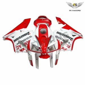NT Fairing Motorcycle Fairings Kit Fit for 2005 2006 CBR600RR Injection Mold Gloss Black Plastic Bodywork Fairings 05 06 CBR600RR