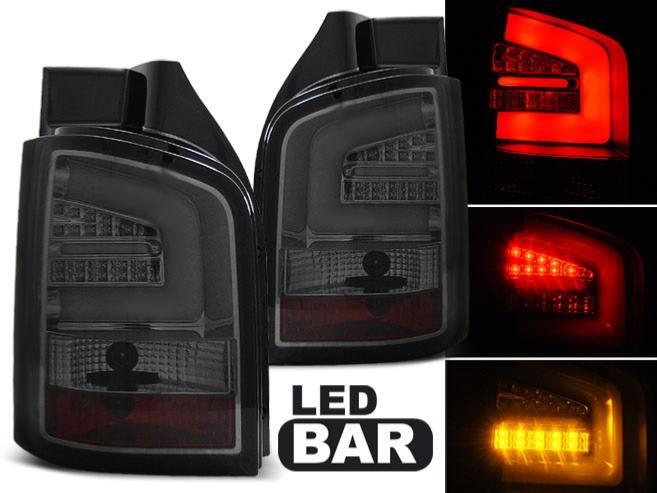 Feux LED BAR fumés VW T5 hayon pour relooker votre van aménagé de road trip 10-15