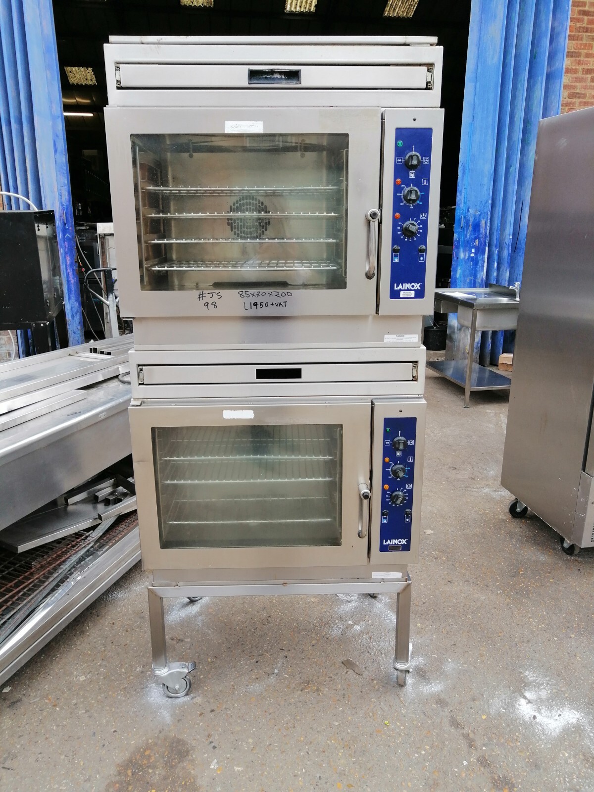 Convection Oven Double Decker commercial LAINOX LX TYP MCE051M JS 98 eBay