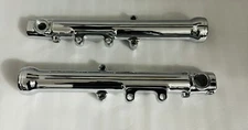HARLEY 2000 05 Dyna FORK LEGS FXDL DUAL DISC SLIDERS 3/4 Or 1” Chrome EXCHANGE