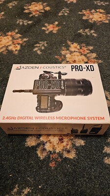 Azden PRO-XD 2.4 GHz Digital Wireless Microphone System