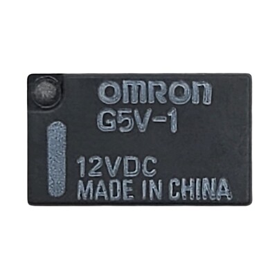 G5V1 12VDC G5V1-12 OMRON Relais 1xU SPDT 12VDC 1A 960R NEW [2 Pcs] #BP