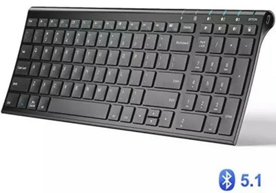 iClever IC-BK10 Multi-Device Ultra Slim Rechargeable Wireless Bluetooth Keyboard