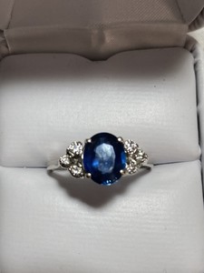 ebay sapphire and diamond ring