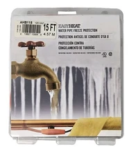 EASYHEAT AHB-115 COLD WEATHER VALVE AND PIPE HEATING CABLE 15- FT WINTER FREEZE