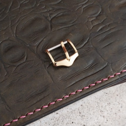 13mm 1/2" Gold-Tone 1950s 1960s Vintage Item Unused Old-Stock Watch Band Buckle - Picture 2 of 5