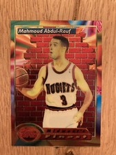 1994 NBA Card Topps Finest Mahmoud Abdul-Rauf.114