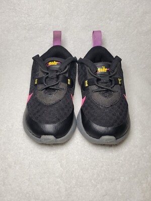 Nike Reposto TD 'Black Fuchsia Glow' DA3267 006 Toddler Sneakers