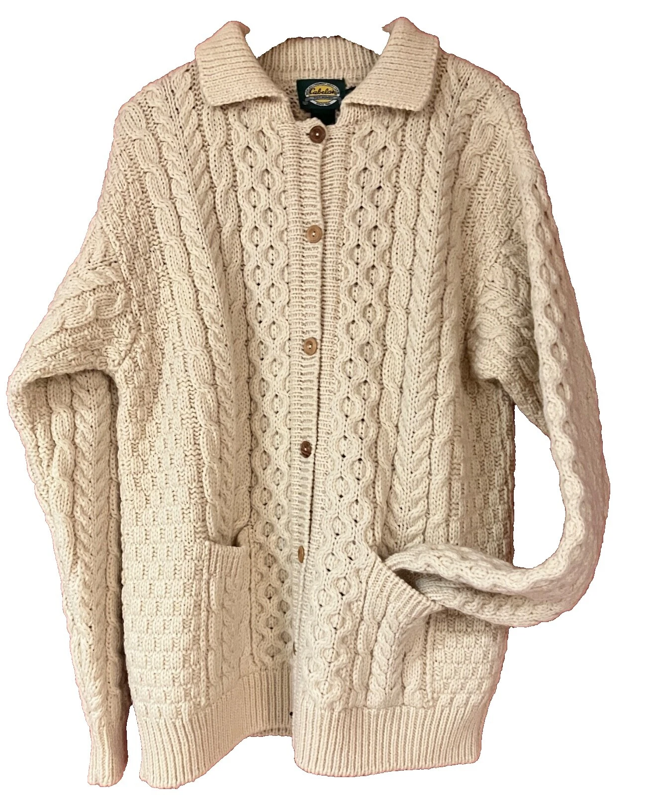 Suéteres femininos Cabela's Lã