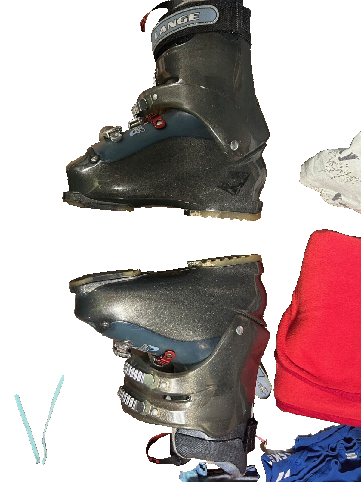 SALOMON Scarpone da sci Lange concept Freeride rosso 85 misura 25 5 = (M 7 7 5) e (W 9 9 5)