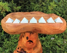 Amazonite Pyramid 1" - 1.25" (25-30 mm Natural Gemstone Pyramid Crystal Healing)