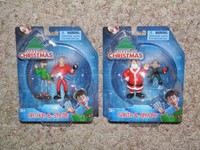 Arthur Christmas 2 Sets Of Action Figures Arthur Christmas 2 Sets Of Action Figures