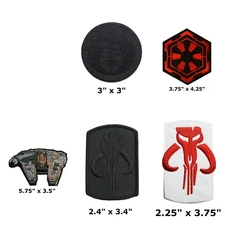 Star Wars Iron On Patch Empire Darth Vader Stormtrooper Jedi Luke Skywalker R2D2