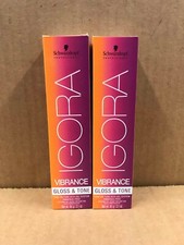 Schwarzkopf Igora Vibrance Tone On Tone,5-68 Light Brown/Chocolate Red, Lot Of 2