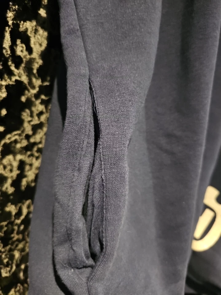 Vintage Y2K Husqvarna Motorcycles Blue XL EXTRA LARGE Hoodie - Bild 4 von 4