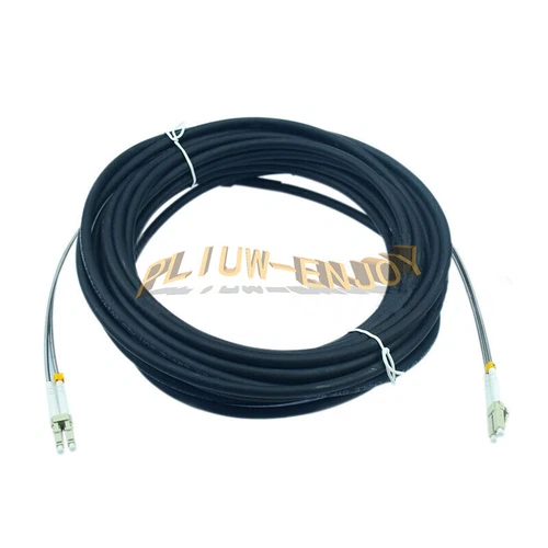 90M Outdoor Field Fiber Patch Cord LC UPC to LC UPC MM Multi-Mode Duplex Cable