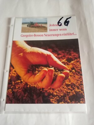 Tractor brochure agricultural machinery brochure, No. 66 other brochures listed