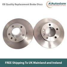 Rear Brake Discs for Jeep Compass MK49 11-15 Patriot MK74 07-17 302mm