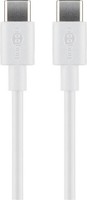 80X Goobay 51244 USB-C™ Lade- Und Synchronisationskabel, 2 M, Weiß - FüR GeräTe