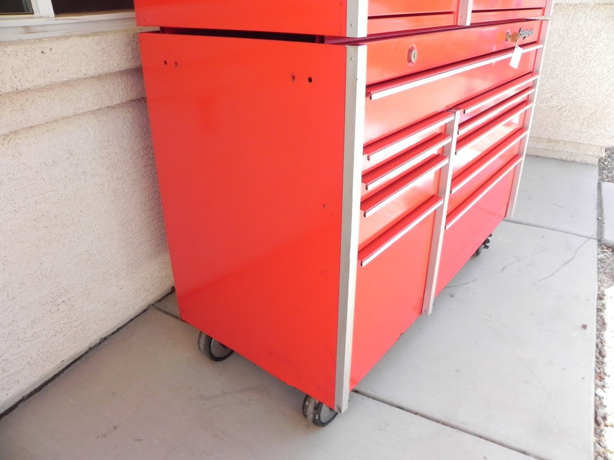 Snap On Master Series KRL761 9 Drawer Roll Cab 54.5'' Wide USA