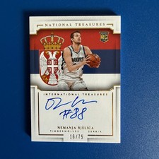 015-16 PANINI NATIONAL TREASURES | AUTO /75  | NEMANJA BJELICA | IT-NBJ