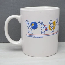 Vintage Pillsbury Doughboy Coffee Mug - Poppin' Fresh - 1991 Ceramic