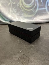 Lenovo ThinkPad Universal USB-C Docking Station - Black 40AY0090  lot of 2 
