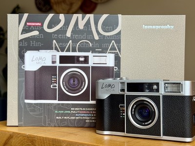 [MINT IN BOX] Lomography LOMO LC-A (MCA) 35mm Film Camera   Silver