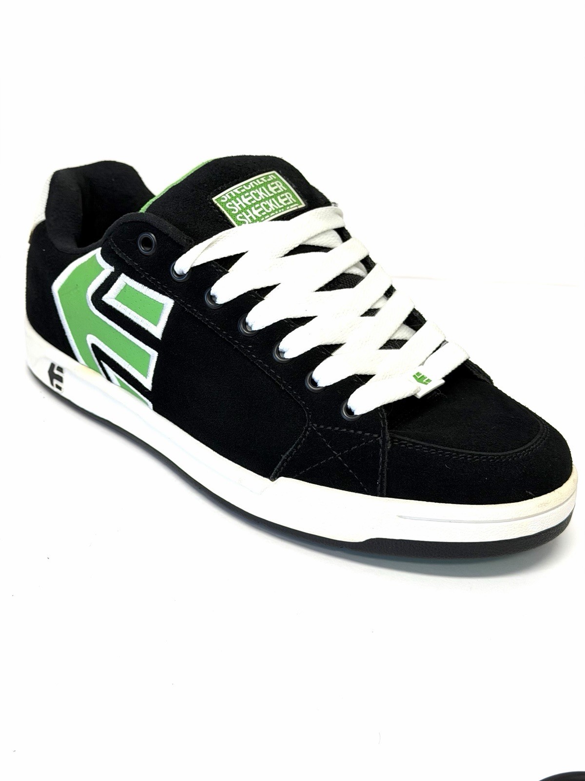 Etnies Sheckler 3 Men’s Sneakers Size 9 New OG Year 2009 Black Green Ref3840