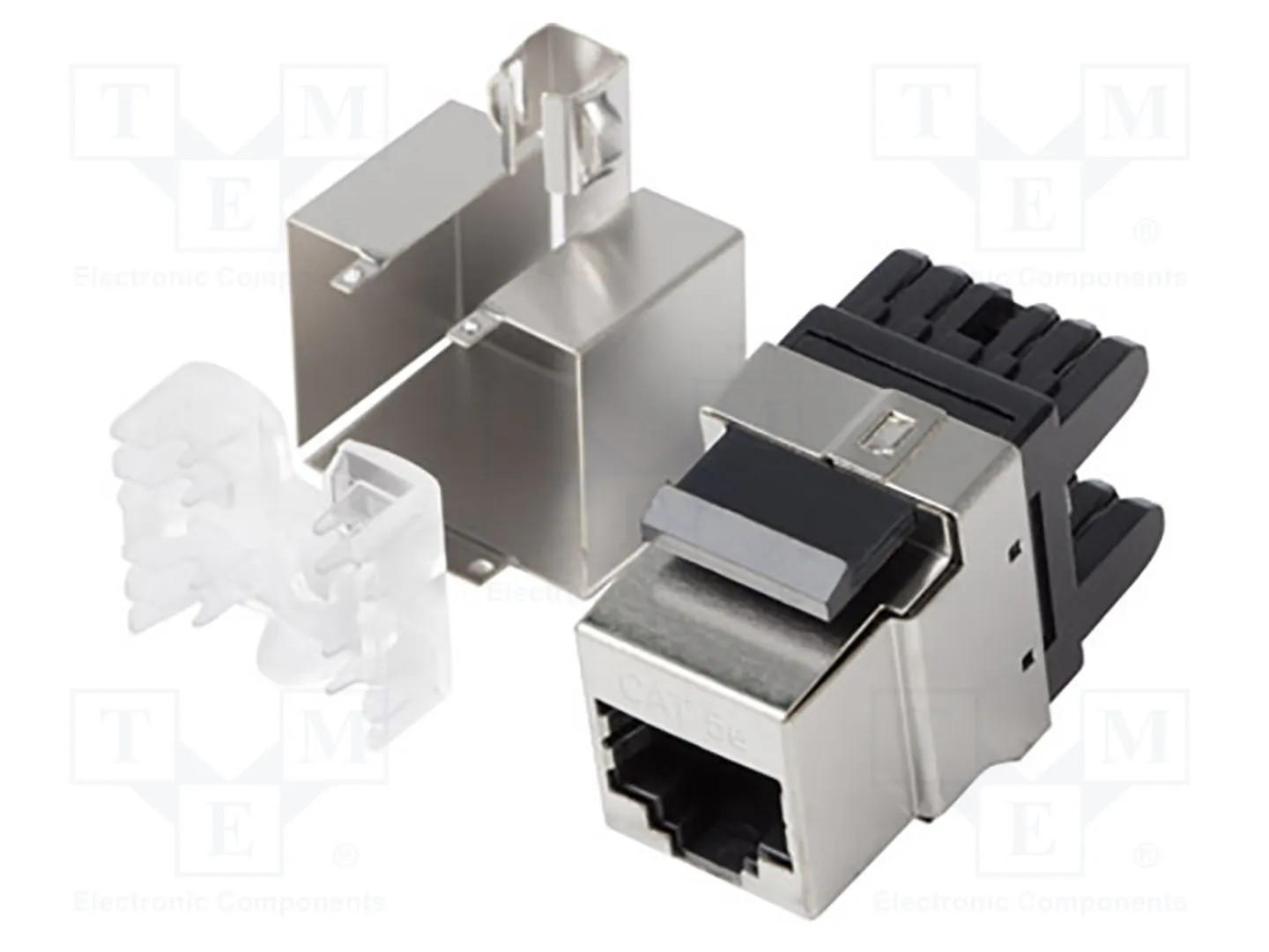 Lanberg Keystone Module RJ45->LSA 180° FTP Cat.5e, Server Zubehör, Schwarz - Bild 2