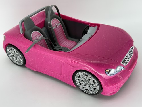 Mattel Toys Barbie Convertible Pink Plastic Sparkly Finish Two seater BDF38 Kids