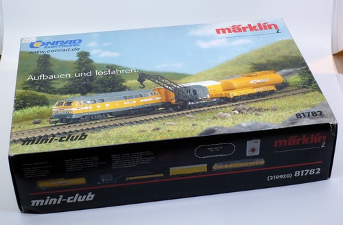 Juego de inicio Marklin Z 81782 H.F. Wiebe CONRAD ELECTRONIC Z Gauge | Condition: Used