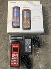 Globalstar Gsp-1700 Satellite Phone Set Red Accessories New